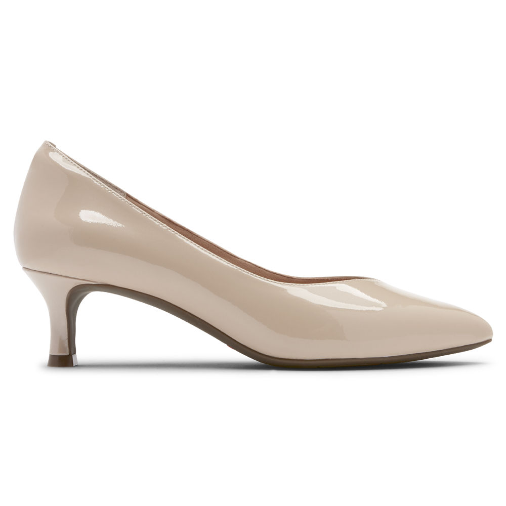 Rockport Klackar Skor Dam Beige - Total Motion Kaiya V - OGJKY5639